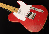 Fender Custom Shop 1958 Heavy Relic Telecaster Red Sparkle-Brian's Guitars