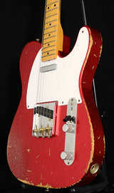 Fender Custom Shop 1958 Heavy Relic Telecaster Red Sparkle-Brian's Guitars