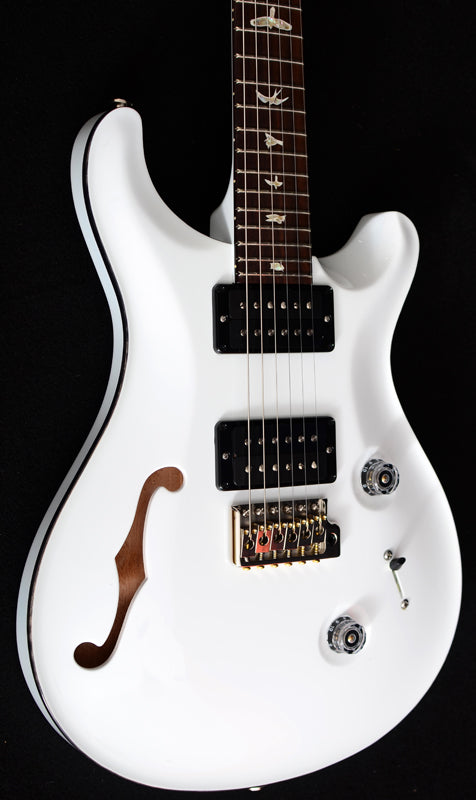 Paul Reed Smith Custom 24 Semi-Hollow Jet White-Brian's Guitars