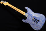 Used Fender American Deluxe Stratocaster Faded Blue Sandblasted Limited-Brian's Guitars