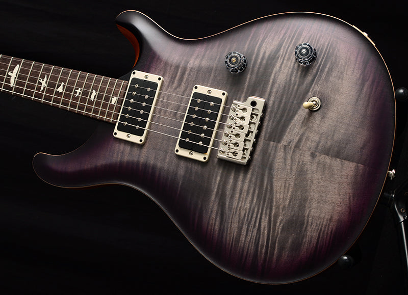 Used Paul Reed Smith CE-24 Custom Satin Charcoal Purple Burst