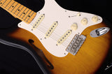 Fender Eric Johnson Thinline Stratocaster 2 Color Sunburst-Brian's Guitars
