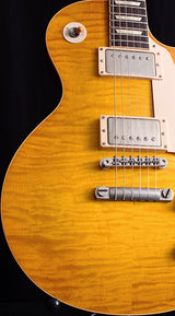 Used Gibson Custom Shop Les Paul 1959 Reissue R9 Transition Burst Lemon Burst-Brian's Guitars