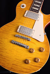 Used Gibson Custom Shop Les Paul 1959 Reissue R9 Transition Burst Lemon Burst-Brian's Guitars