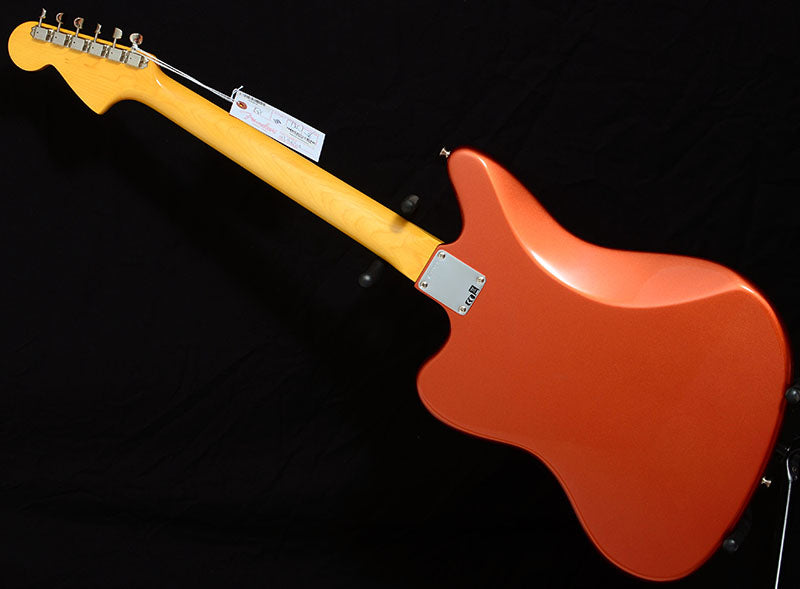 Used Fender Johnny Marr Jaguar Metallic Kandy Orange-Brian's Guitars