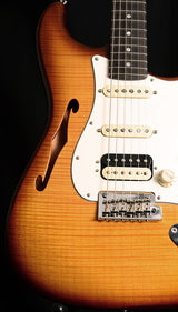 Fender Rarities Flame Top Stratocaster HSS Thinline Violin Burst-Brian's Guitars