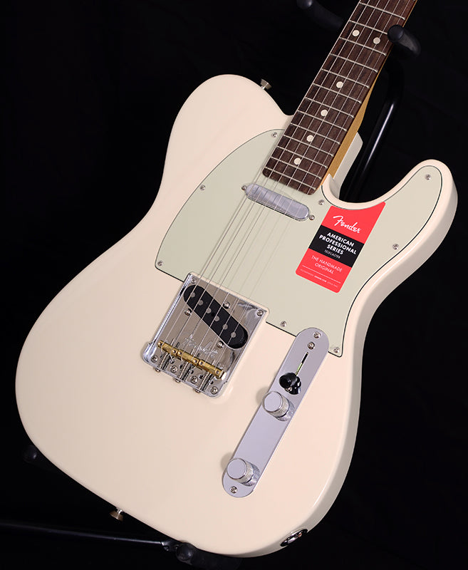 Fender American Professional Telecaster Olympic White-Brian's Guitars