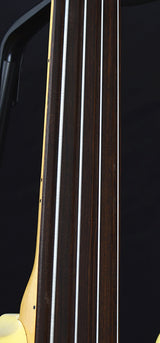 1976 Fender Precision Bass Fretless Olympic White-Brian's Guitars