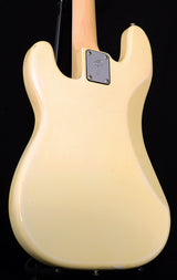 1976 Fender Precision Bass Fretless Olympic White-Brian's Guitars