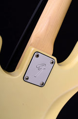 1976 Fender Precision Bass Fretless Olympic White-Brian's Guitars
