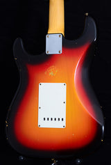 Used Fender Custom Shop 1965 Stratocaster HSS Heavy Relic Aged 3 Tone Sunburst-Brian's Guitars