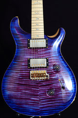 Paul Reed Smith Wood Library Custom 24 'Fatback' Swamp Ash Violet Blue Burst-Brian's Guitars