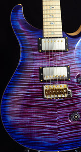 Paul Reed Smith Wood Library Custom 24 'Fatback' Swamp Ash Violet Blue Burst-Brian's Guitars