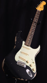 Used Fender Custom Shop 1960 Heavy Relic Stratocaster Black-Brian's Guitars