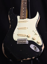 Used Fender Custom Shop 1960 Heavy Relic Stratocaster Black-Brian's Guitars