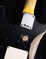 Used Fender Custom Shop 1960 Heavy Relic Stratocaster Black-Brian's Guitars