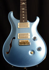 Used Paul Reed Smith Wood Library Custom 24 Frost Blue Metallic-Brian's Guitars