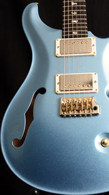 Used Paul Reed Smith Wood Library Custom 24 Frost Blue Metallic-Brian's Guitars