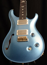 Used Paul Reed Smith Wood Library Custom 24 Frost Blue Metallic-Brian's Guitars