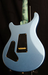 Used Paul Reed Smith Wood Library Custom 24 Frost Blue Metallic-Brian's Guitars