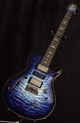 Paul Reed Smith Private Stock Singlecut Special Semi-Hollow Aqua Violet Glow-Brian's Guitars