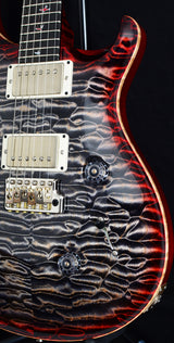 Paul Reed Smith Private Stock Custom 24 Charcoal Cherry Burst-Brian's Guitars