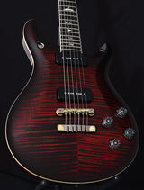 Used Paul Reed Smith Wood Library McCarty 594 Soapbar Brian's Limited Fire Red Burst-Brian's Guitars