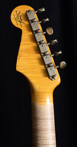 Used Fender Custom Shop 2014 NAMM Limited '60 Stratocaster Heavy Relic Champagne Sparkle-Brian's Guitars