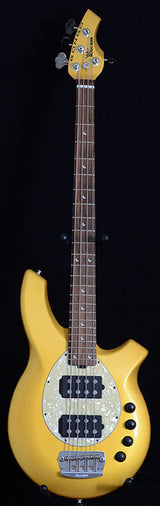 Used Music Man Bongo Bass Metallic Yellow-Brian's Guitars