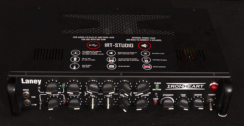 Used Laney IronHeart IRT-Studio Tube Tone Rack