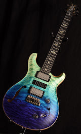 Used Paul Reed Smith Wood Library Special Semi-Hollow Satin Blue Fade-Brian's Guitars