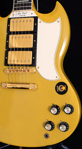 Used Gibson 30th Anniversary 1961 Reissue SG Les Paul Custom Limited TV Yellow-Brian's Guitars