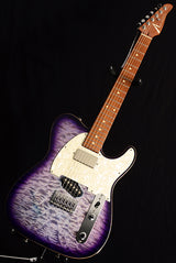 Tom Anderson Top T Classic Shorty NAMM 2020 Abalone To Purple Burst-Brian's Guitars