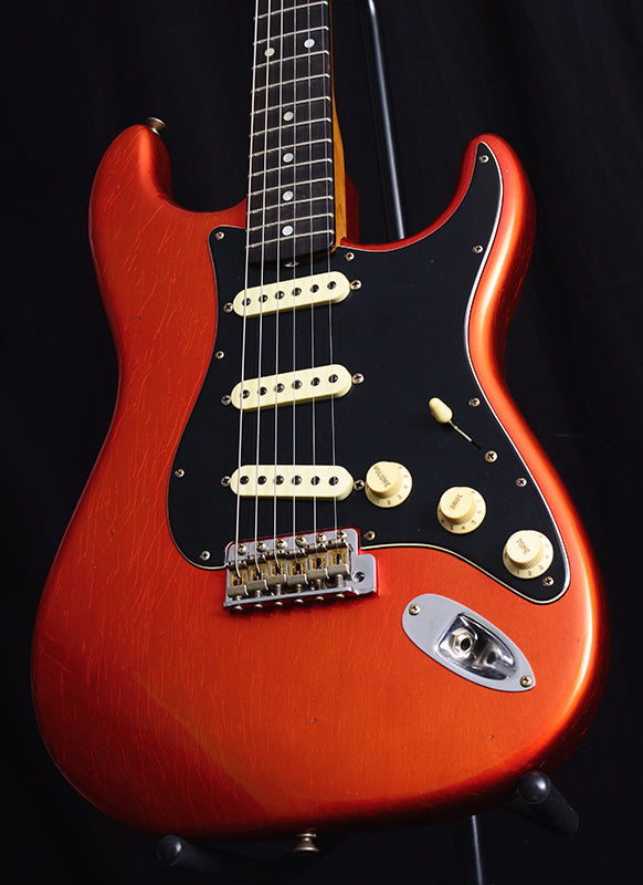 Fender Custom Shop Tomatillo Stratocaster Journeyman Relic NAMM 2019 Limited Aged Candy Tangerine-Brian's Guitars