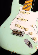 Fender Custom Shop 1965 Stratocaster Relic NAMM 2019 Limited Faded Surf Green-Brian's Guitars