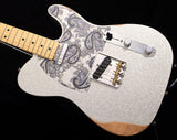 Fender Brad Paisley Road Worn Telecaster Silver Sparkle-Brian's Guitars