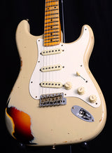 Fender Custom Shop 1959 Stratocaster Journeyman Relic NAMM 2019 Limited Desert Tan Over Chocolate 3 Tone Sunburst-Brian's Guitars