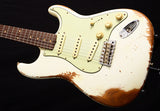 Fender Custom Shop 1960 Stratocaster NAMM 2020 Heavy Relic Aged Olympic White-Brian's Guitars