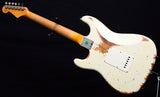 Fender Custom Shop 1960 Stratocaster NAMM 2020 Heavy Relic Aged Olympic White-Brian's Guitars
