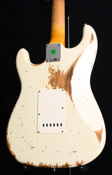 Fender Custom Shop 1960 Stratocaster NAMM 2020 Heavy Relic Aged Olympic White-Brian's Guitars