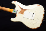 Fender Custom Shop 1960 Stratocaster NAMM 2020 Heavy Relic Aged Olympic White-Brian's Guitars