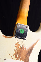 Fender Custom Shop 1960 Stratocaster NAMM 2020 Heavy Relic Aged Olympic White-Brian's Guitars