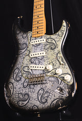 Fender Custom Shop 1968 Relic Stratocaster Black Paisley Limited-Electric Guitars-Brian's Guitars