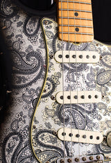 Fender Custom Shop 1968 Relic Stratocaster Black Paisley Limited-Electric Guitars-Brian's Guitars
