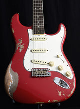 Fender Custom Shop 1967 Stratocaster Heavy Relic NAMM 2019 Limited Aged Dakota Red Over Shoreline Gold-Electric Guitars-Brian's Guitars