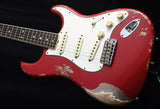 Fender Custom Shop 1967 Stratocaster Heavy Relic NAMM 2019 Limited Aged Dakota Red Over Shoreline Gold-Electric Guitars-Brian's Guitars