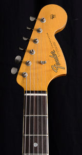 Fender Custom Shop 1967 Stratocaster Heavy Relic NAMM 2019 Limited Aged Dakota Red Over Shoreline Gold-Electric Guitars-Brian's Guitars