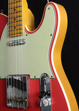 Fender Custom Shop Postmodern Telecaster Journeyman Relic NAMM 2019 Limited Aged Fiesta Red Top-Brian's Guitars