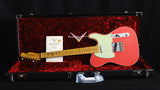 Fender Custom Shop Postmodern Telecaster Journeyman Relic NAMM 2019 Limited Aged Fiesta Red Top-Brian's Guitars