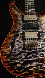 Used Paul Reed Smith Wood Library Special Semi-Hollow Brian's Limited Burnt Maple Leaf-Brian's Guitars